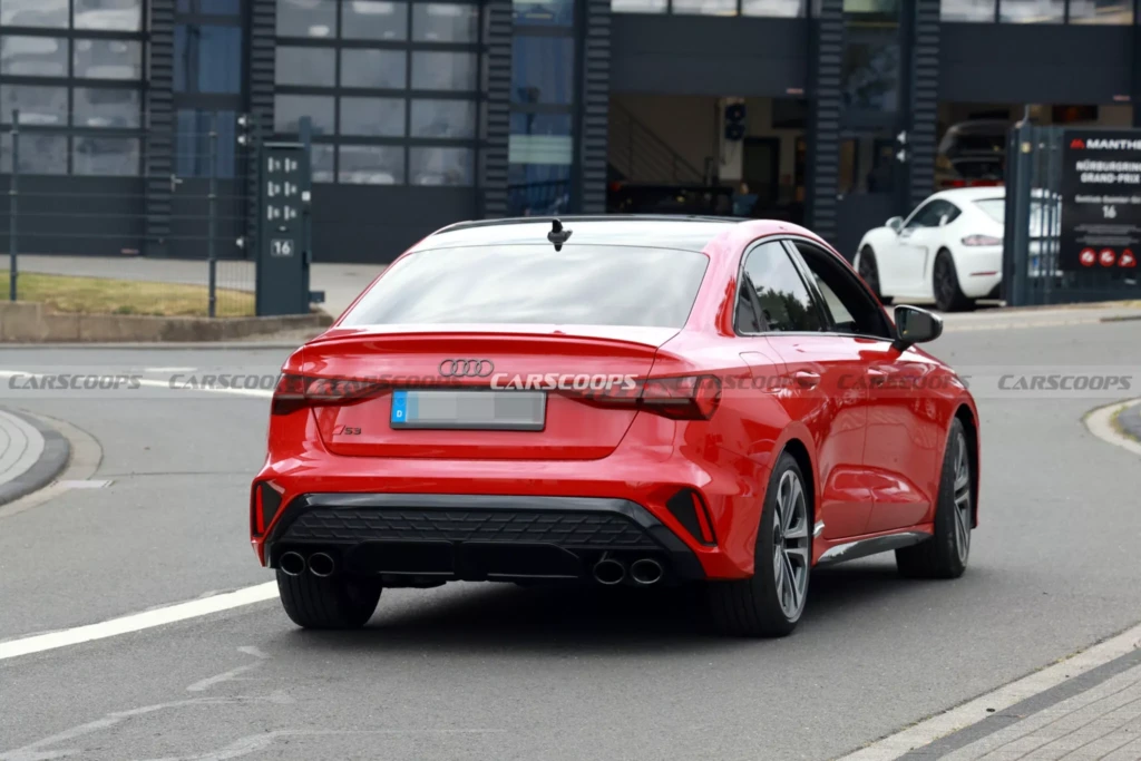 Audi S3 2025 (задня частина кузову)