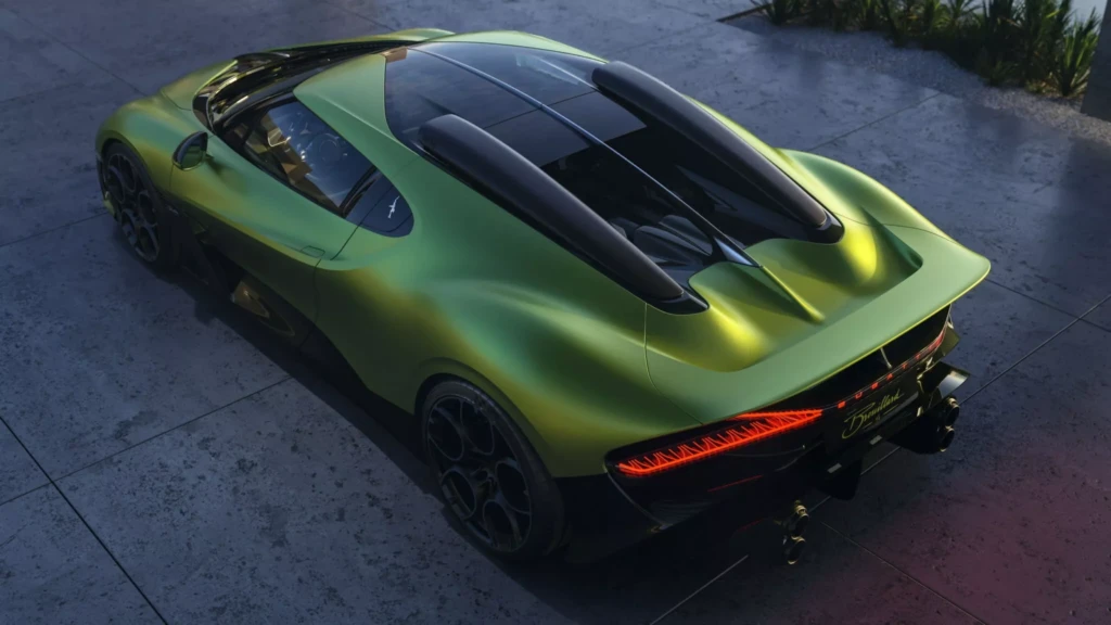 Bugatti Brouillard (задняя часть кузова)