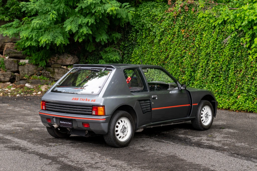Peugeot 205 Turbo 16 (задняя часть кузова)