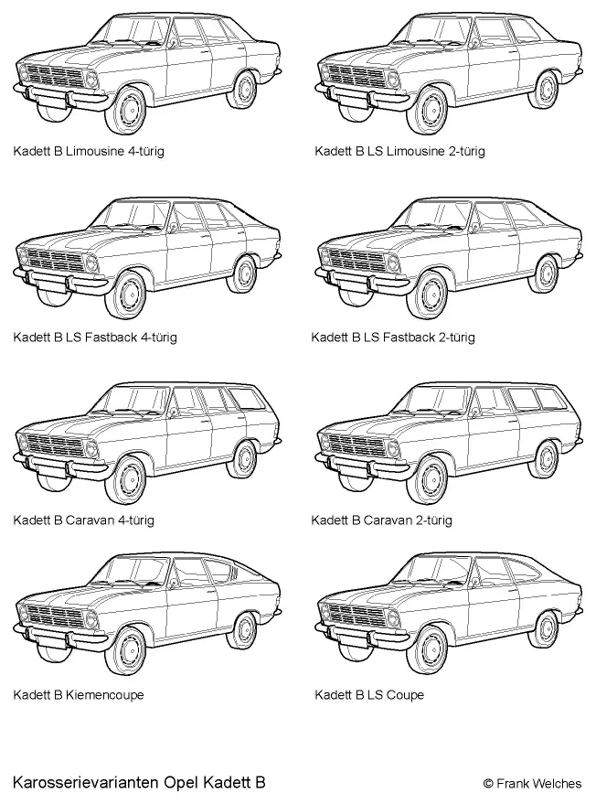Opel Kadett B 60 років