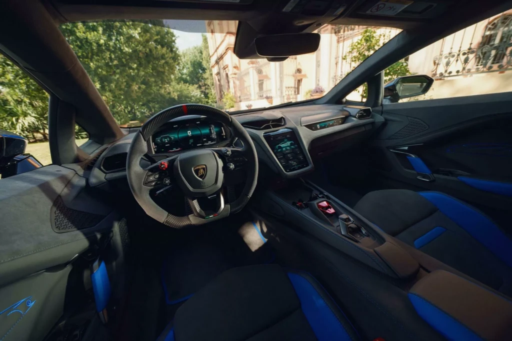 Lamborghini Temerario Porto Cervo (панель приборов)