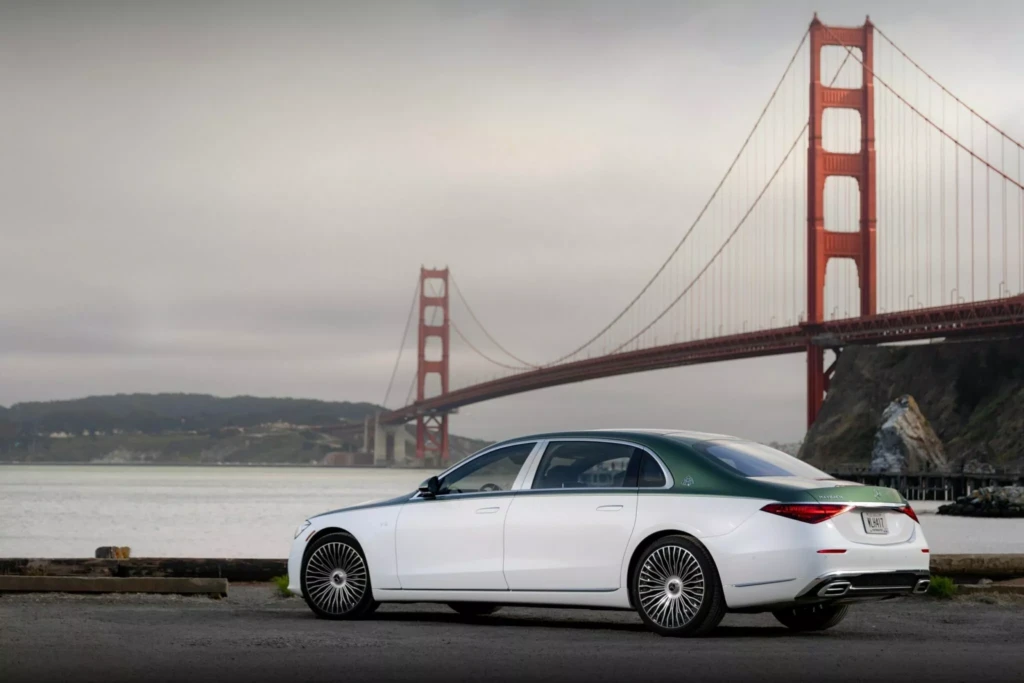 Mercedes-Maybach S680 Emerald Isle (задняя часть кузова)