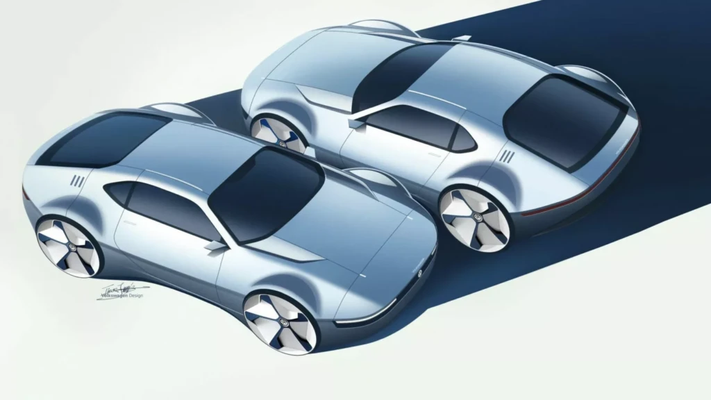 Volkswagen SP2 электромобиль