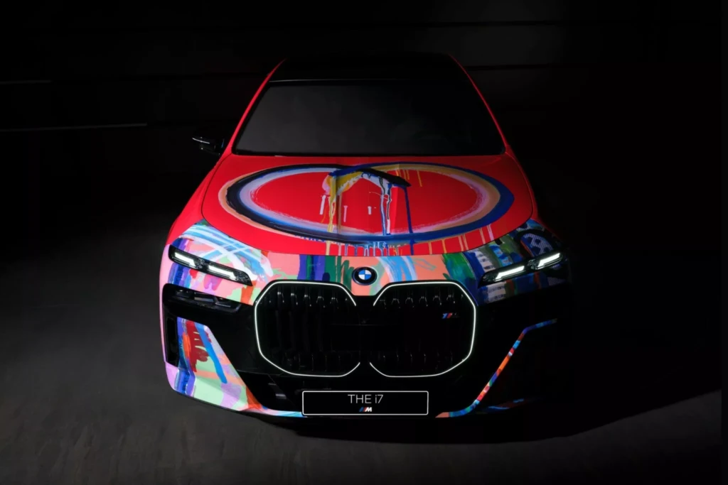 BMW i7 арт-кар