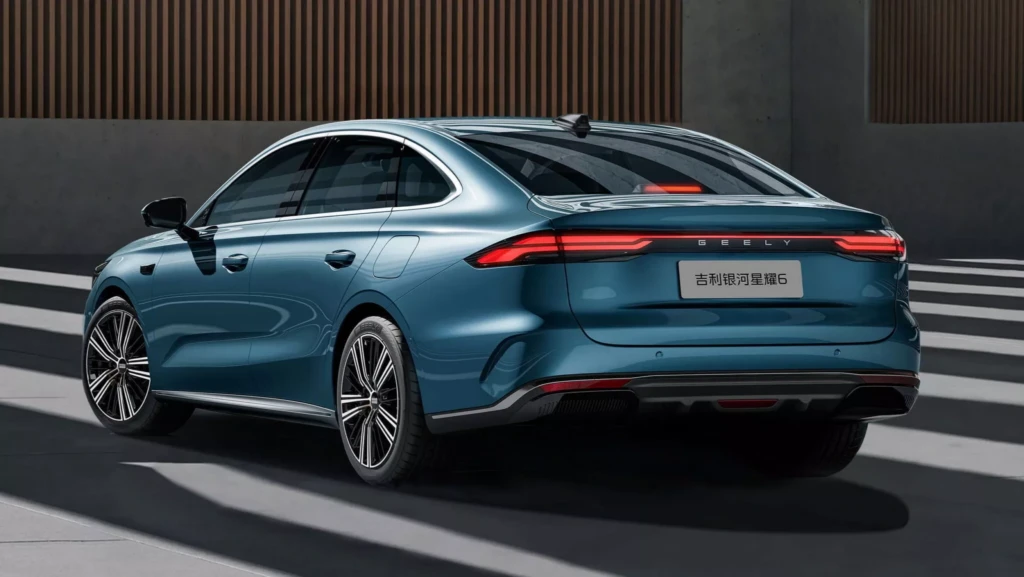 Geely Galaxy Star 6 задня частина кузову
