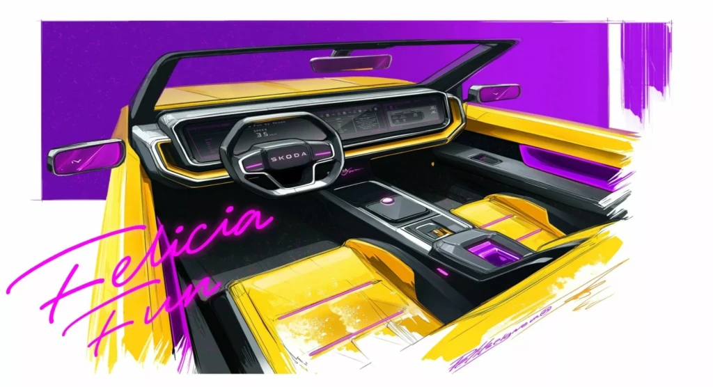 Skoda Felicia Fun салон