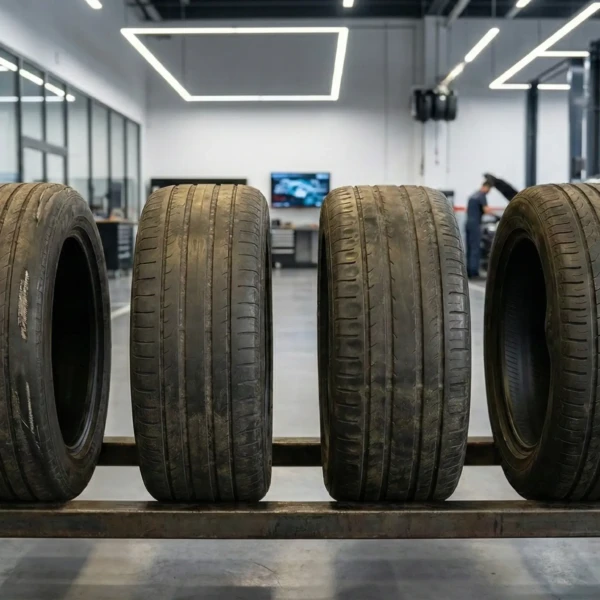 З якої причини відбувається знос шин і його види