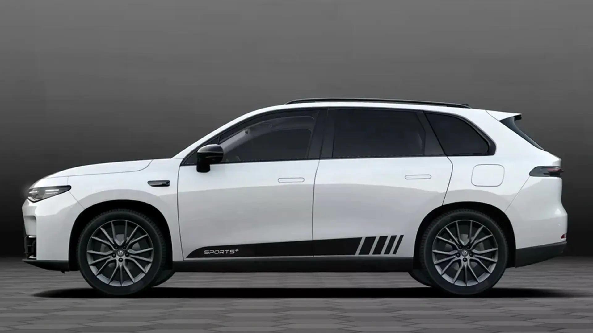 Leapmotor C10 AWD білого кольору, вигляд збоку