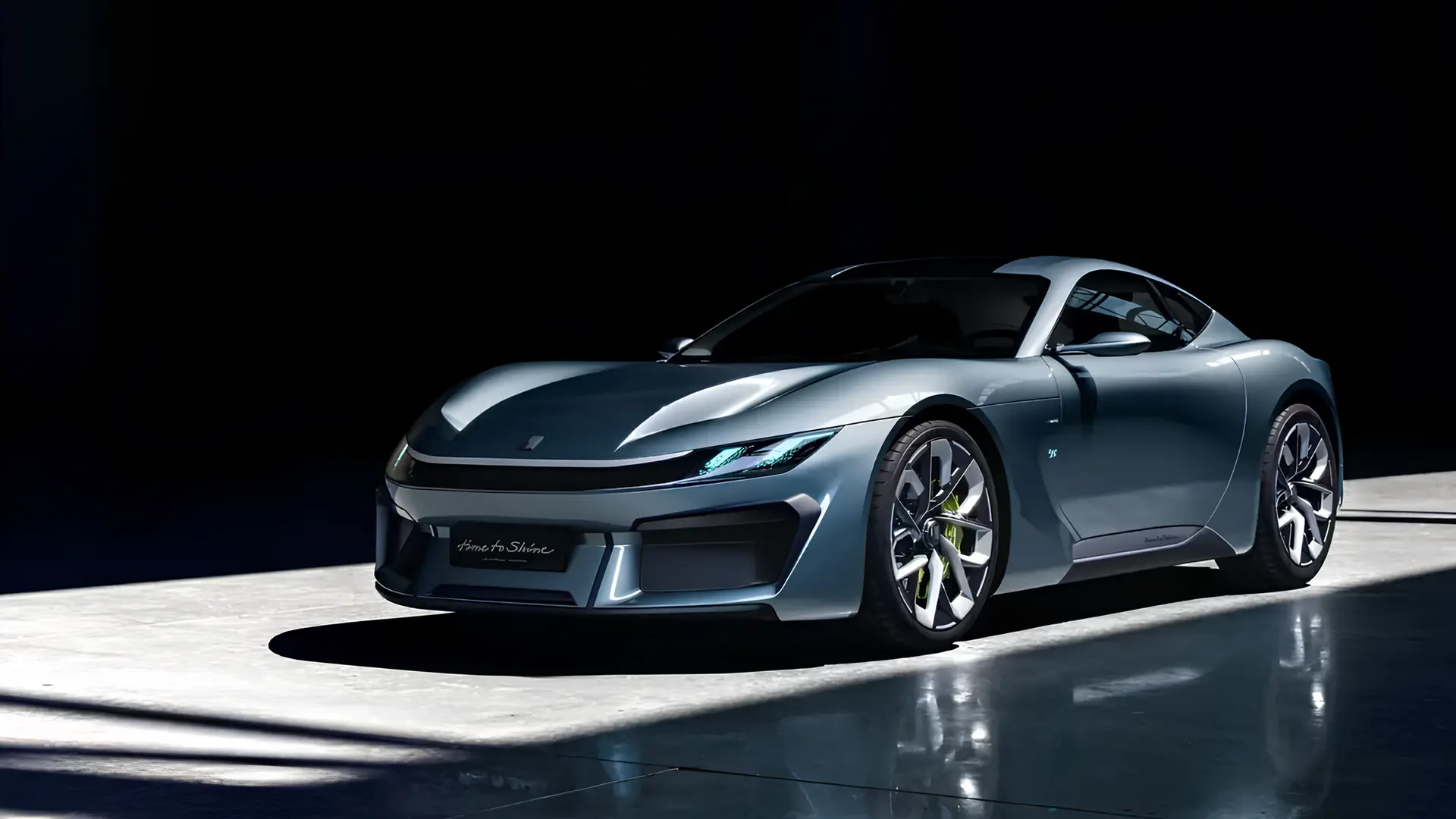 Lynk & Co GT Time to Shine — футуристичне спортивне купе в студії