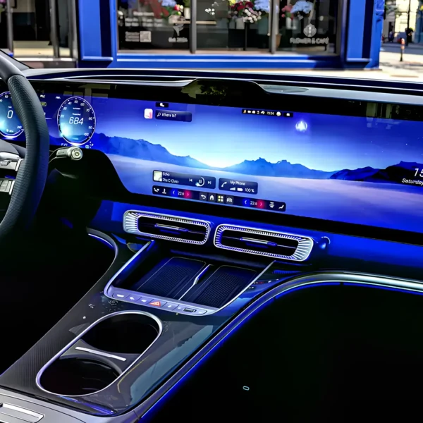 Розсекречено салон нового Mercedes C-Class: гігантський екран і 162 зірки