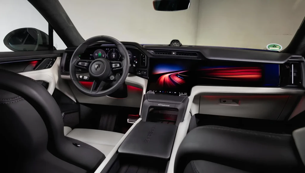 Електричний Porsche Cayenne Coupe Electric у студії