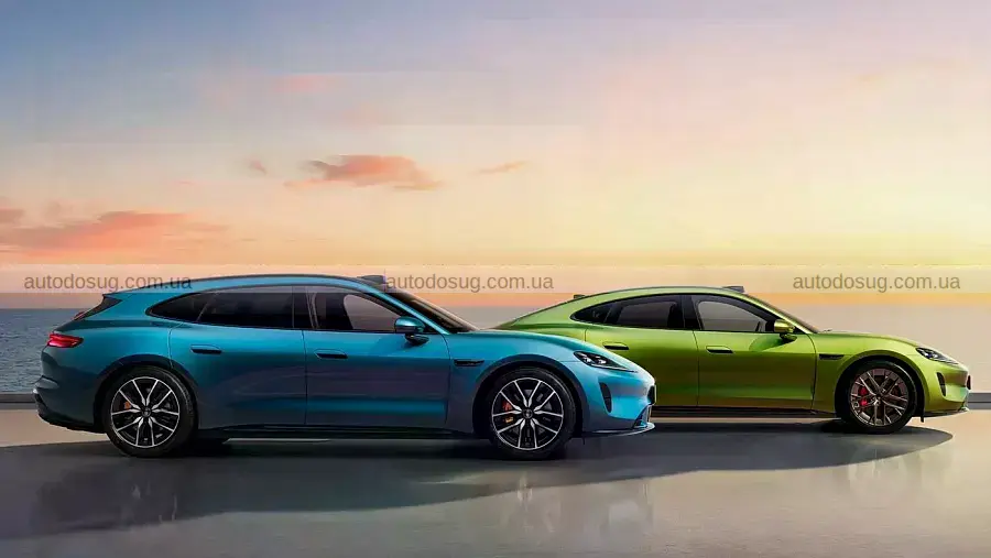 Электрокар SAIC Z7 в ярко-розовом цвете