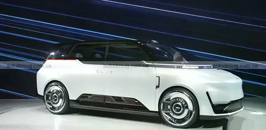 Geely EVA Cab — беспилотное роботакси на презентации