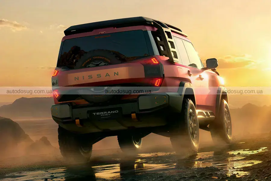 Новый Nissan Terrano PHEV на рендере во внедорожном стиле
