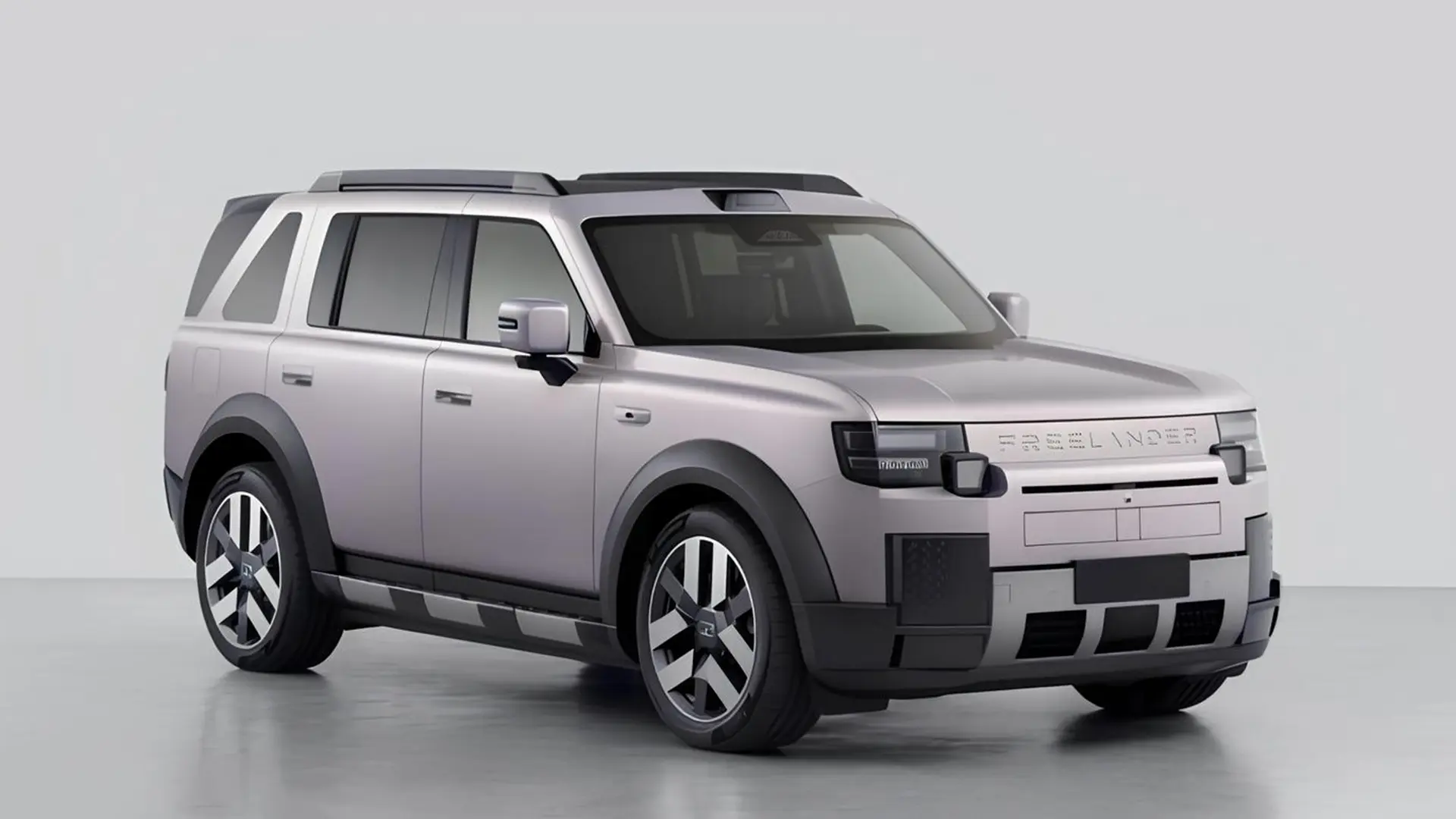 Світлий Freelander 8 у студійному ракурсі на сірому фоні
