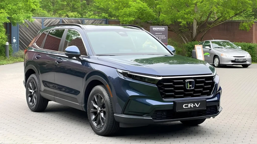 Honda CR-V на майданчику під час презентації ANCAP