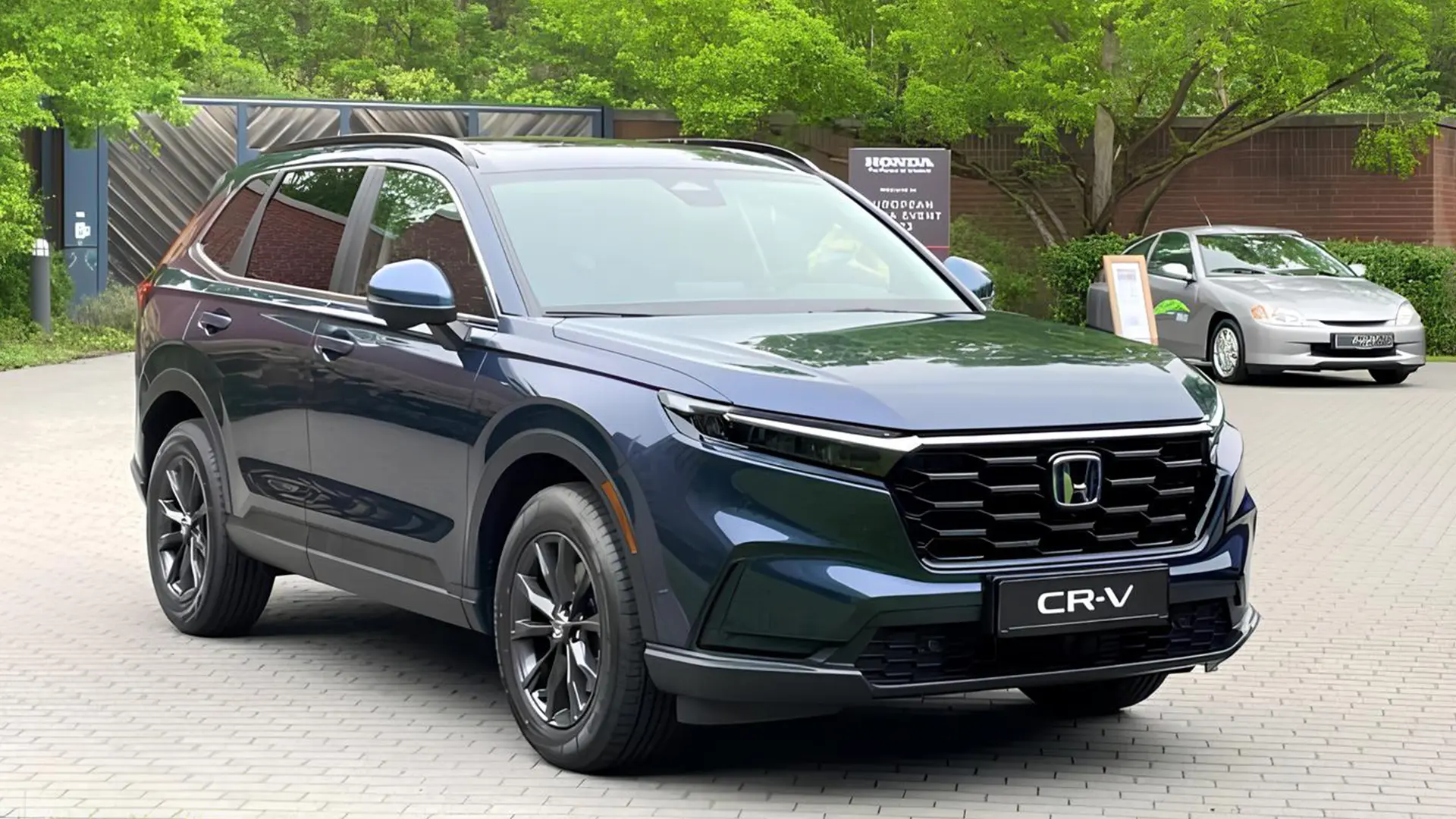 Honda CR-V на майданчику під час презентації ANCAP