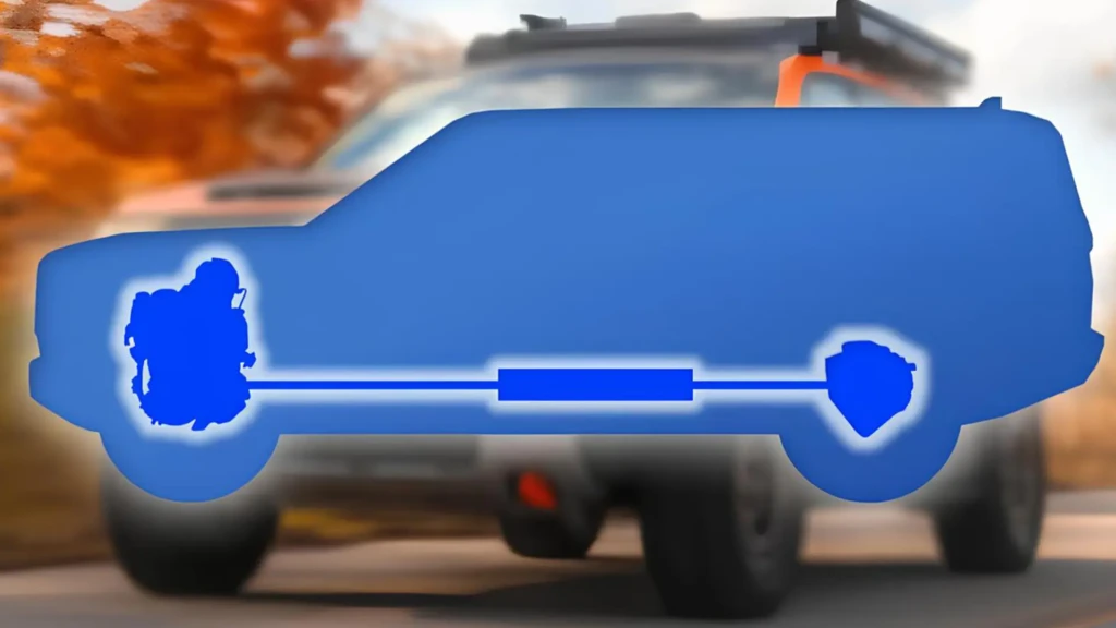 Силует позашляховика Honda як потенційного конкурента Toyota Land Cruiser