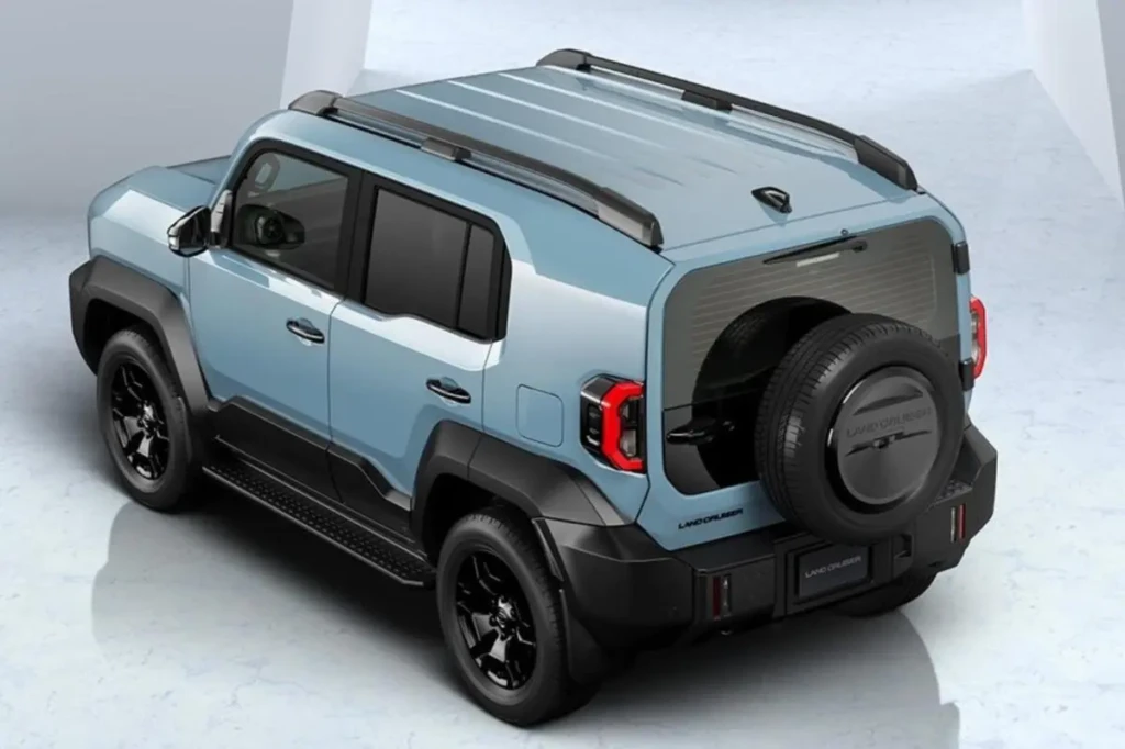 Новий Toyota Land Cruiser FJ на кам’янистому бездоріжжі